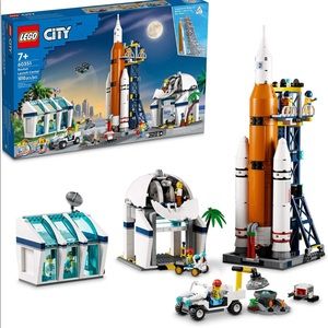 LEGO City Rocket Launch Center 60351 Building Kit; NASA-Inspired Space Toy